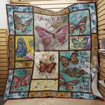 Butterfly Take Time To Do What Makes Your Soul Happy Quilt Blanket Great Customized Gifts For Birthday Christmas Thanksgiving Perfect Gifts For Butterfly Lover