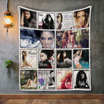 Nicole Scherzinger Album Covers Quilt Blanket