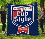 Chicago Cubs Quilt Blanket