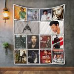 Lionel Richie Album Covers Quilt Blanket