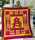 Arizona State Sun Devils Ver1 Quilt Blanket