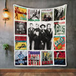 The Clash Album Covers Quilt Blanket