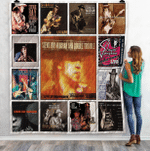 Stevie Ray Vaughan Live Albums Quilt Blanket For Fans
