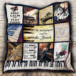 The Best Players Are On The Bench Piano Quilt Blanket