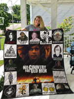 No Country For Old Men T-Shirt Quilt Blanket
