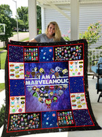Marvelaholic Quilt Blanket