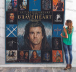 Braveheart Poster Quilt Blanket