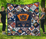 Ncaa Auburn Tigers Quilt Blanket 805