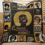 August Black Women Quilt Blanket