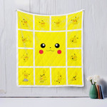 Pikachu Quilt Blanket