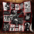 Rock Skull Quilt Blanket