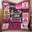 Cheerleading Quilt Blanket