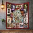 Dolly Parton Style 2 Quilt Blanket