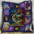 Child Of The Moon Quilt Blanket
