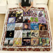 Elton John Studio Albums Quilt Blanket For Fans