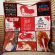 The Red Headed League Quilt Blanket Great Customized Gifts For Birthday Christmas Thanksgiving Perfect Gifts For Red Hair Lover