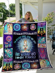 Yoga Im Mostly Peace Love And Light Quilt Blanket Great Customized Gifts For Birthday Christmas Thanksgiving Perfect Gifts For Yoga Lover