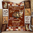 Bengal Cat Once Upon A Time Quilt Blanket Great Customized Gifts For Birthday Christmas Thanksgiving