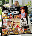 John Wayne Vr1 New Quilt Blanket