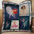 Ballet Dance Girl Quilt Blanket Great Customized Blanket Gifts For Birthday Christmas Thanksgiving