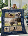 Boston Terrier 7 Quilt Blanket
