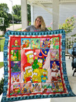 The Simpsons Quilt Blanket
