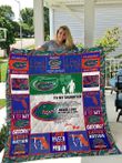 Florida Gators - To My Daughter - Love Dad Quilt Blanket