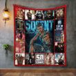 50 Cent Style 2 Album Covers Quilt Blanket