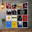 King Crimson Album Covers Quilt Blanket