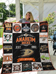 Anaheim Ducks Quilt Blanket