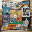 Ll King Of The Hill Collage Quilt Blanket