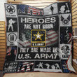 Army Veteran Quilt Blanket
