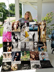 Beyonce Knowles Quilt Blanket For Fans Ver 25
