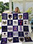 Baltimore Ravens Quilt Blanket 02