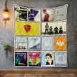 Dashboard Confessional Album Covers Quilt Blanket