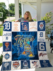 Mlb 8211 Detroit Tigers Quilt Blanket