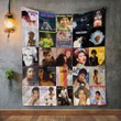 Aretha Franklin Style 2 Album Covers Quilt Blanket