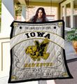 Ncaa Iowa Hawkeyes Quilt Blanket 449