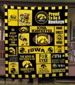 Iowa Hawkeyes Quilt Blanket