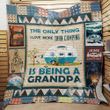 The Only Thing I Love More Than Camping Is Being A Grandpa Quilt Blanket Great Customized Blanket Gifts For Birthday Christmas Thanksgiving