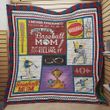 I Never Dreamed Id Grow Up To Be A Super Cute Baseball Mom But Here I Am Quilt Blanket Great Customized Blanket Gifts For Birthday Christmas Thanksgiving Mothers Day