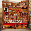 Africa Forever In My Heart Quilt Blanket