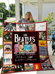 60 Years Of The Beatles Quilt Blanket