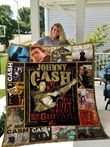 Best Of Johnny Cash Quilt Blanket