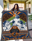 Ncaa Auburn Tigers Quilt Blanket 808