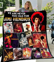 Jimi Hendrix New Quilt Blanket