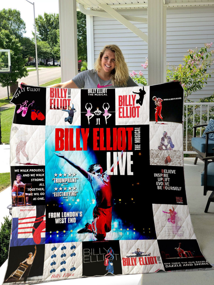 Broadway Billy Elliot The Musical Quilt Blanket Ver 17
