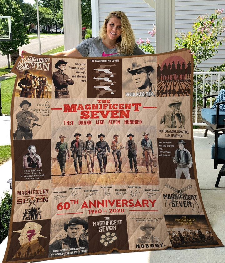 The Magnificent Seven Quilt Blanket