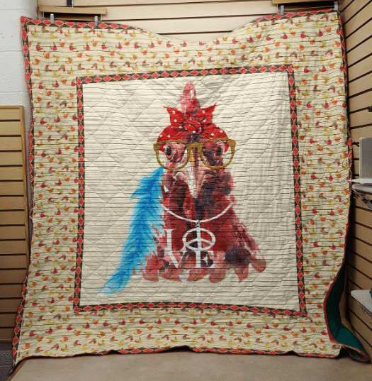 Chicken Quilt Blanket 02