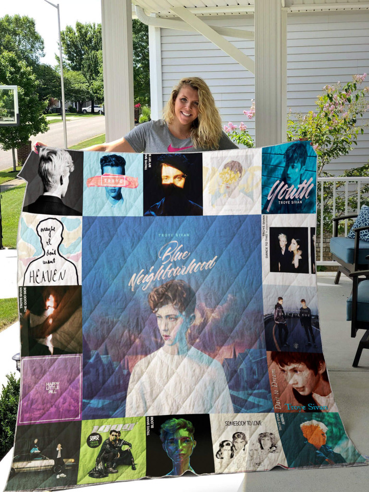 Troye Sivan Albums Quilt Blanket For Fans Ver 17